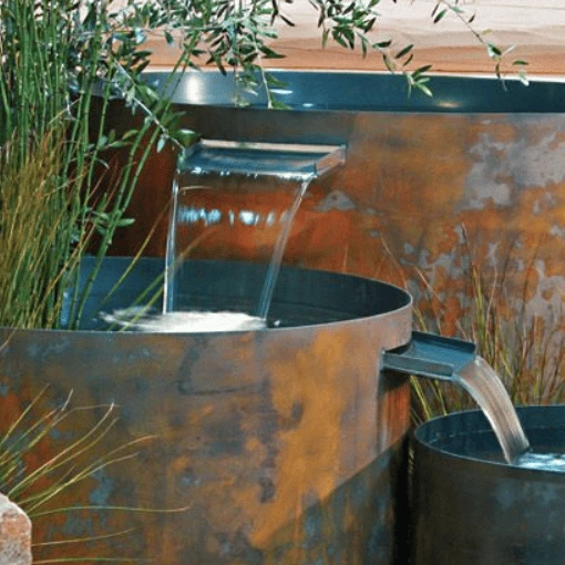 corten steel water features corten steel water features