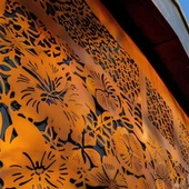 Перфорированная сталь Кортена